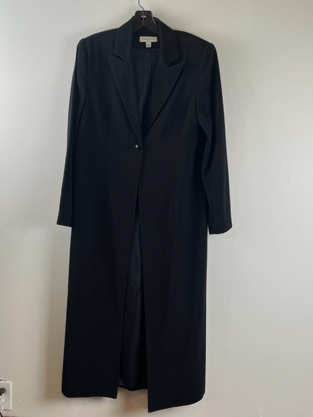 Vintage Black Amanda Smith Topper Coat 6M